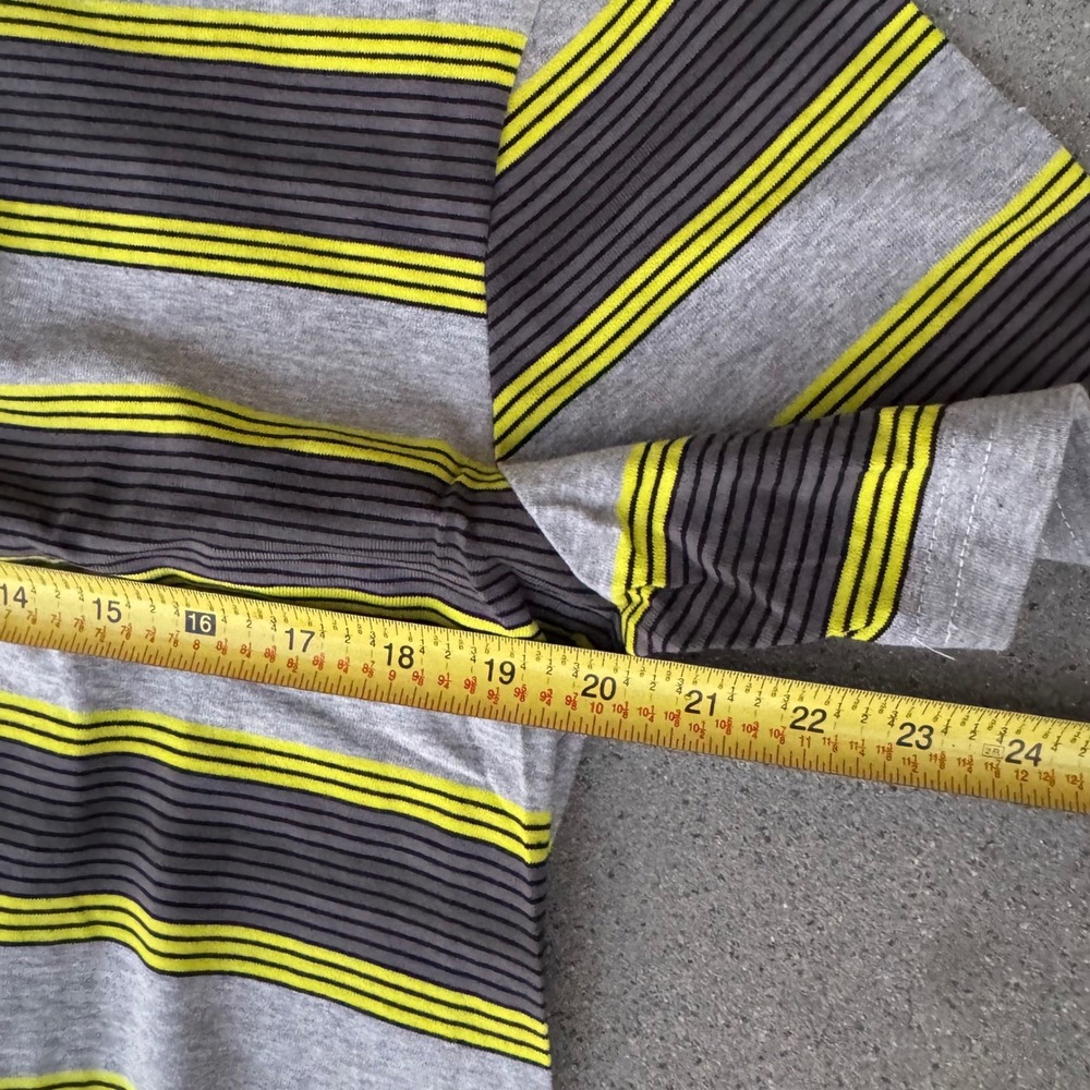 HUF Worldwide Men Travis Knit Striped T-Shirt Size Medium - Picture 5 of 6